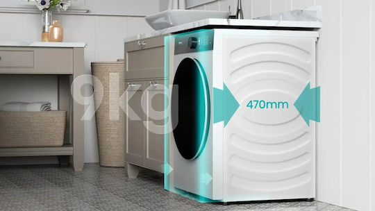 Hisense Mașină de spălat rufe 9kg 1400 de rotații WF5I9043BWFS