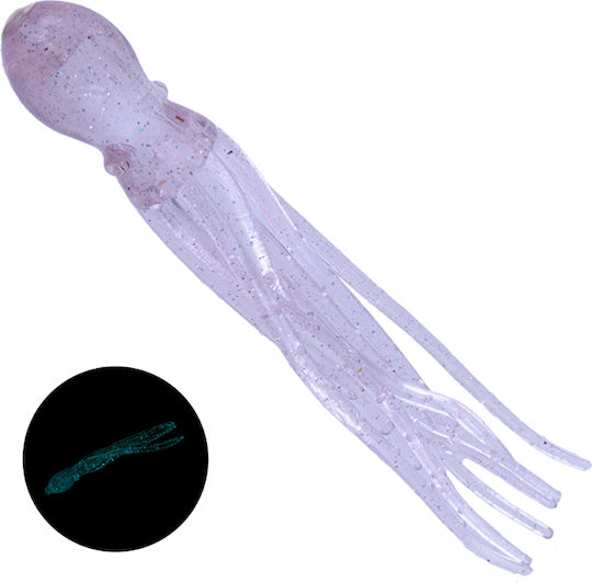 Nikko Octopus Artificial Bait Octopuses 8.89cm Orange