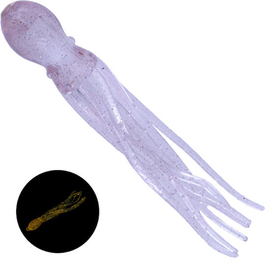 Nikko Octopus Artificial Bait Octopuses 8.89cm Orange