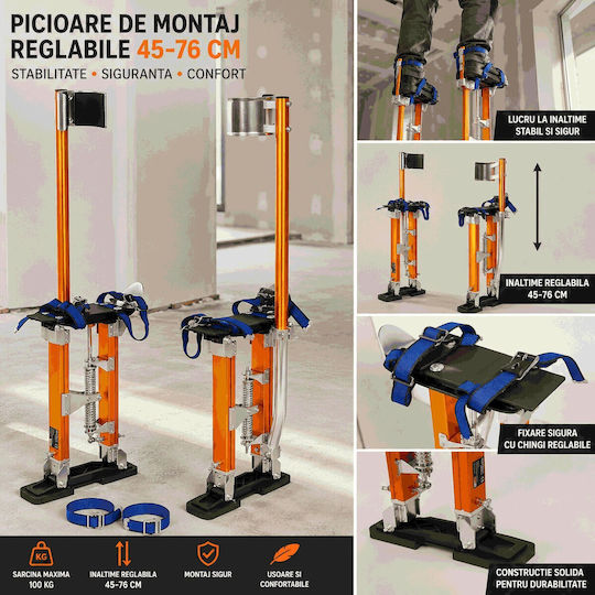 Kraft & Dele Sistem pentru Transport / Ridicare de Sarcini în Culoare Portocalie