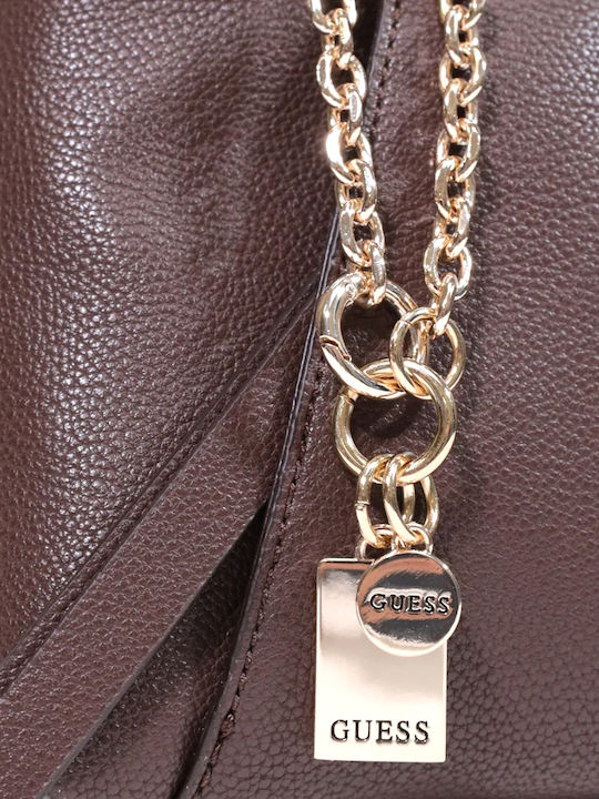 Damen-Satchel-Tasche Braun