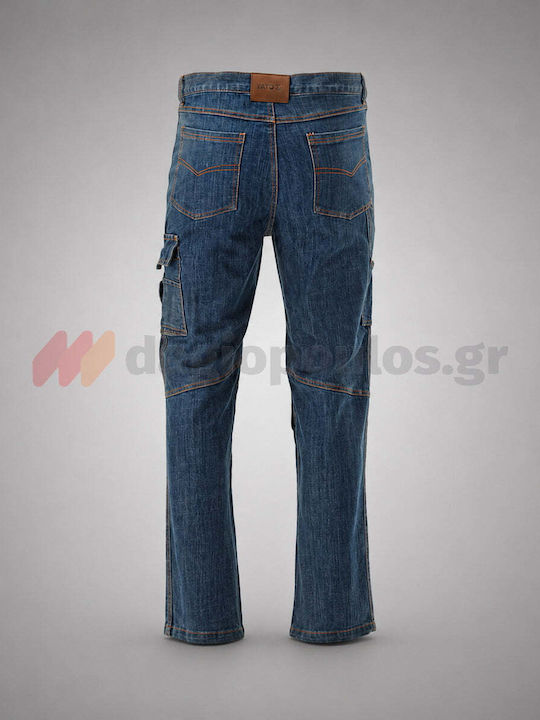 Yato Work Trousers Jeans Blue Yato Work Trousers Jeans Blue
