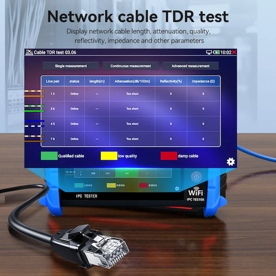 Noyafa NF-IPC725 CCTV Tester IP / Analog / AHD / CVBS