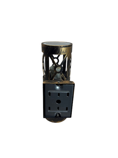 Epiplo-Fos Wall-Mounted Outdoor Light E27 Double Beam 10x14x26cm