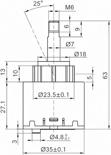 Механизъм за Батерии Ф35 Kj35a