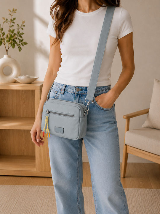 Damen Crossbody Tasche Blau