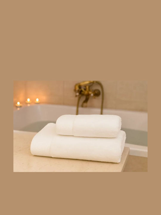 Galanos Premium Facecloth 50x100cm White Weight 700gsm