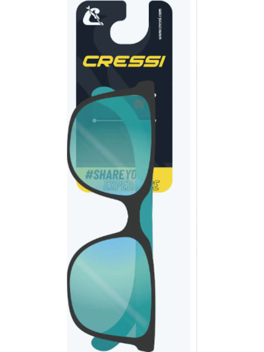 CressiSub Bivi Bivi Unisex Sonnenbrillen mit Schwarzem Rahmen und Grün Polarisiert Gläsern XDB103591 CressiSub Bivi Bivi Unisex Sonnenbrillen mit Schwarzem Rahmen und Grün Polarisiert Gläsern XDB103591