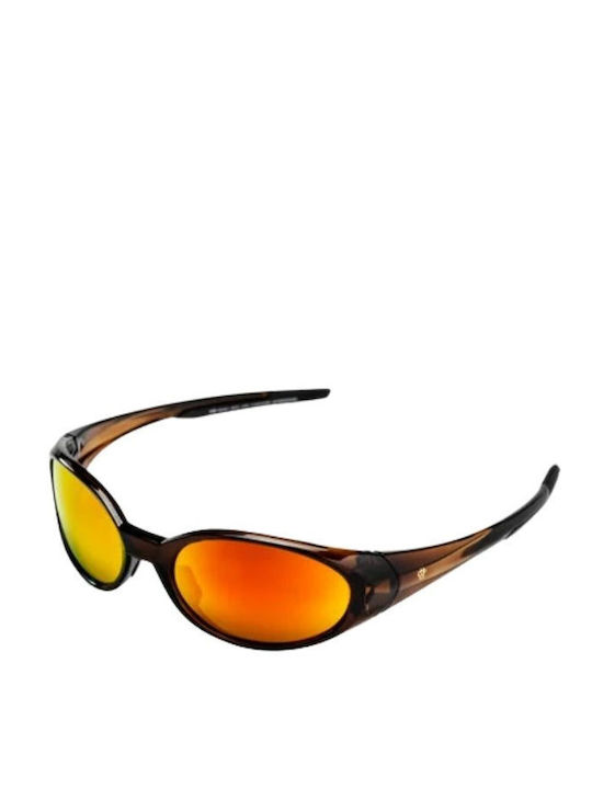 Chpo Unisex Sunglasses with Brown Frame and Brown Lens 16135VB