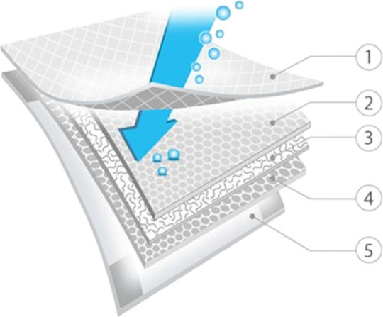 Babyono Σελτεδάκια μιας Χρήσης 60x90εκ. 10τμχ