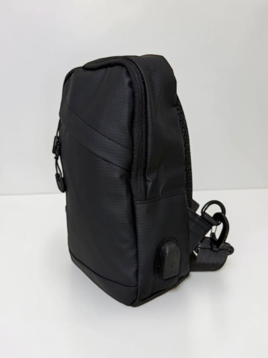 Men's Shoulder / Crossbody Bag Black
