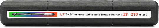 Torque Wrench Drive 1/2" Torque 210-210 Nm with Length 46cm