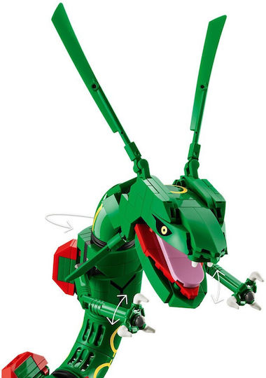 LEGO Pokemon Rayquaza за 18+ Години 1083 бр