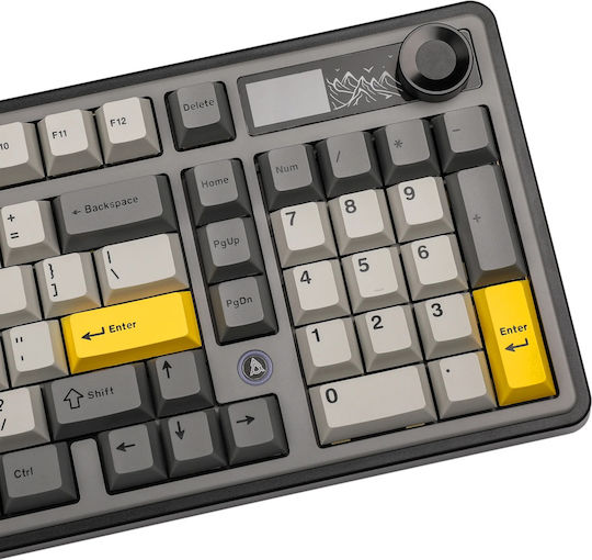 Ajazz AK980 V2 Ασύρματο Gaming Μηχανικό Πληκτρολόγιο με Gift Switch V2 διακόπτες (Αγγλικό US)