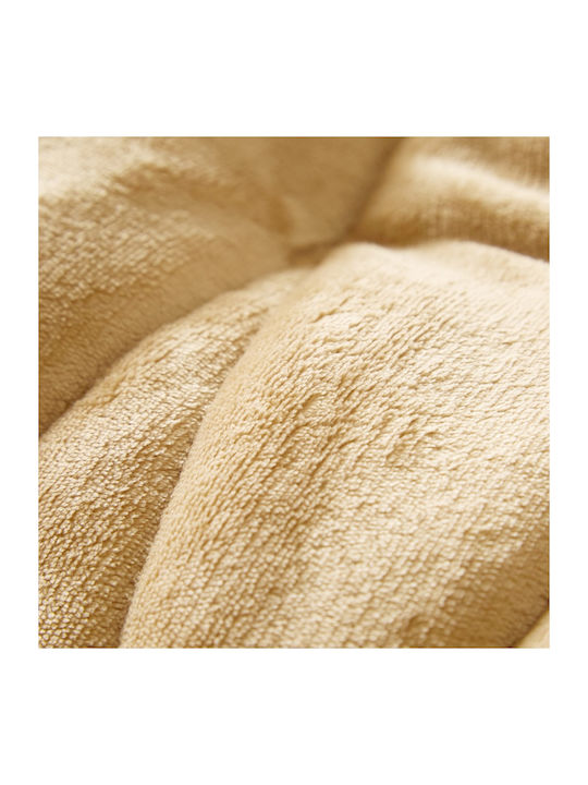 Liolios Home Sherpa Comforter Super King 220x240cm Doha Camel