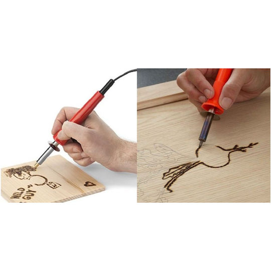 Pyrograph Pen Electric Kit 30W with Case RZ-2230W