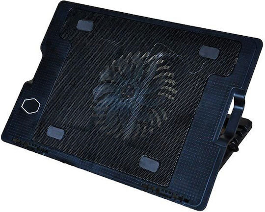 Cooling Pad for Laptop up to 17" with 1 Fan and Lighting AT06192