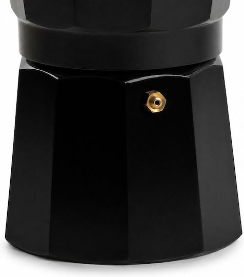 Electric Stovetop Espresso Pot 12 Cups Black