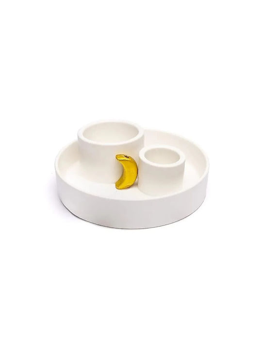 Ceramic Holder Moon 3 1 Burn Palo Santo Incense Stick Fragrance Stick