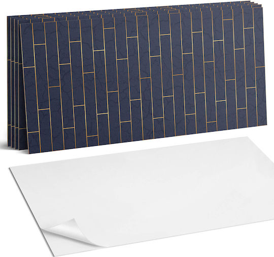 Vinyl Tiles Pattern Easy Wall Renovation Wall Texture Bricks 6x60x30 cm