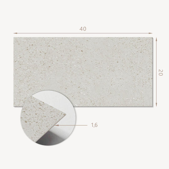 Set de Plăci de Vinil Design Bucătărie Piatră Particule 10x40x20 Cm