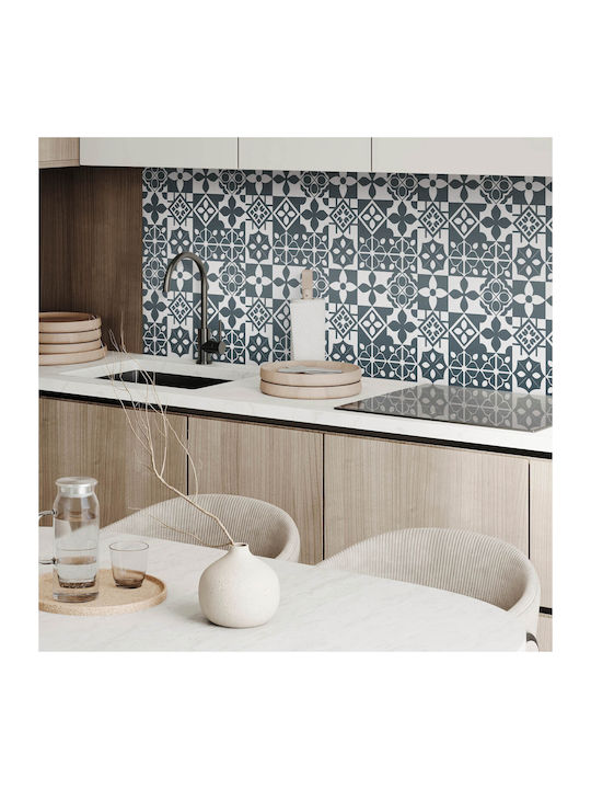 Vinyl Tile Stickers Hallway Geometric Patterns Tiles 6x60x30 cm