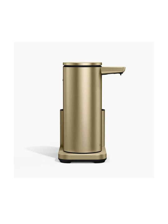 Pulse Spender Küche aus Inox mit Schwammhalter Gold 414ml