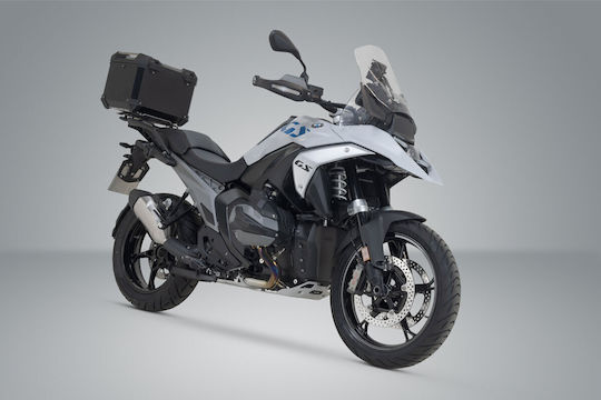 Set Case Mounts Topcase Sw-motech Trax Adv Bmw R 1300 Gs Adv Black Oem Rack Bmw