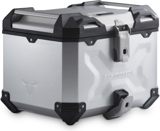 Set Case Mount Topcase Sw-motech Trax Cfmoto 800mt-x Silver