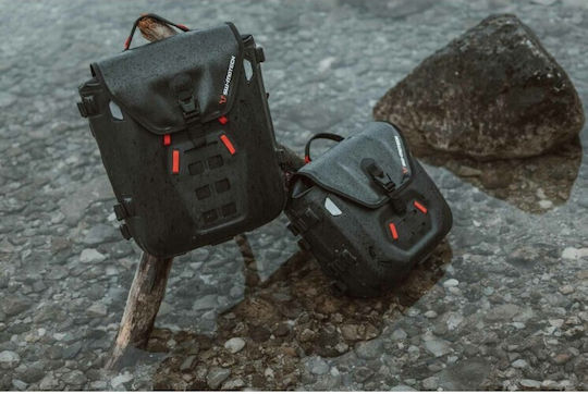 Set of Waterproof Saddlebag Mounts Sw-motech Sysbag WP for Ducati Desert X