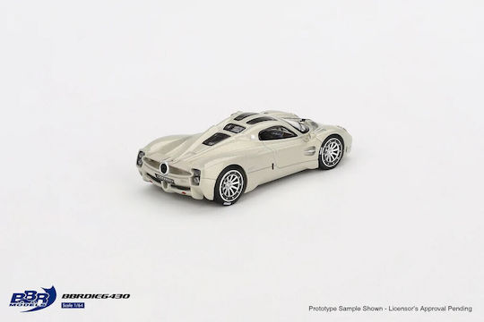Mașină Pagani Utopia Prezentare Gri Rinascimento 2023 Scara 1:64 Bbr Bbrdie6430