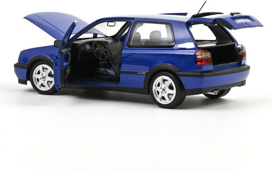 Model Mașină Volkswagen Golf Gti 1994 Jazz Albastru Scara 1:18 Norev