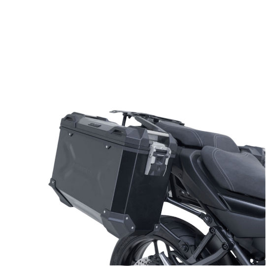 Sw-motech Trax Adv 37 Lt Yamaha Tracer 9 Gt Gt+ 25 Black Hard Cases Base Kit