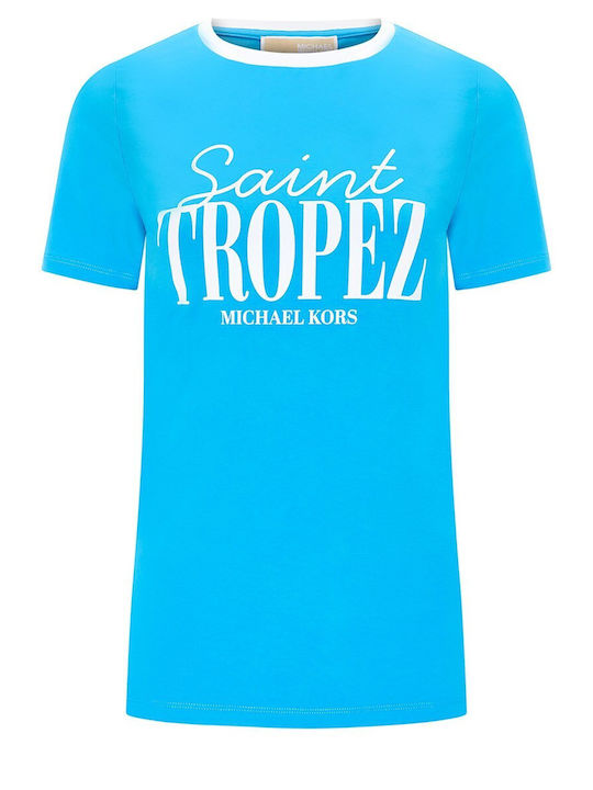 Women's T-shirt Milos Blue