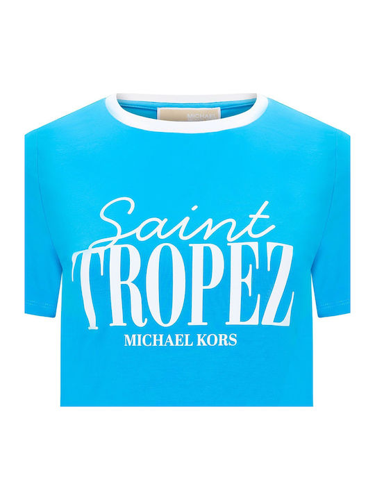 Women's T-shirt Milos Blue