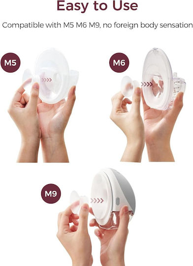 Set 4 flanșe 21 mm Momcozy M5 M6 M9 pompe de sân