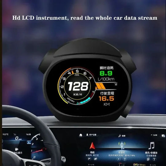 Mizoo Digitales Instrument Obd2 Head Up Display Tachometer RPM-Zähler Für Auto 4002-99