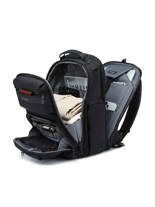 Ozuko Backpack Αδιάβροχο Μαύρο