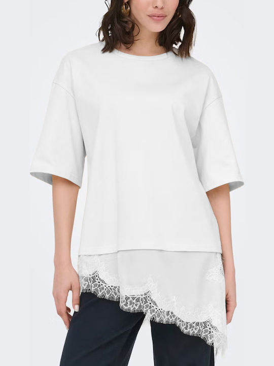 Only Women's T-shirt Cloud Dancer