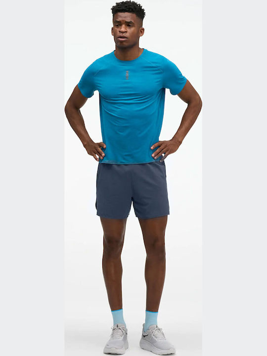 Sportliches T-Shirt Night Glow Blau