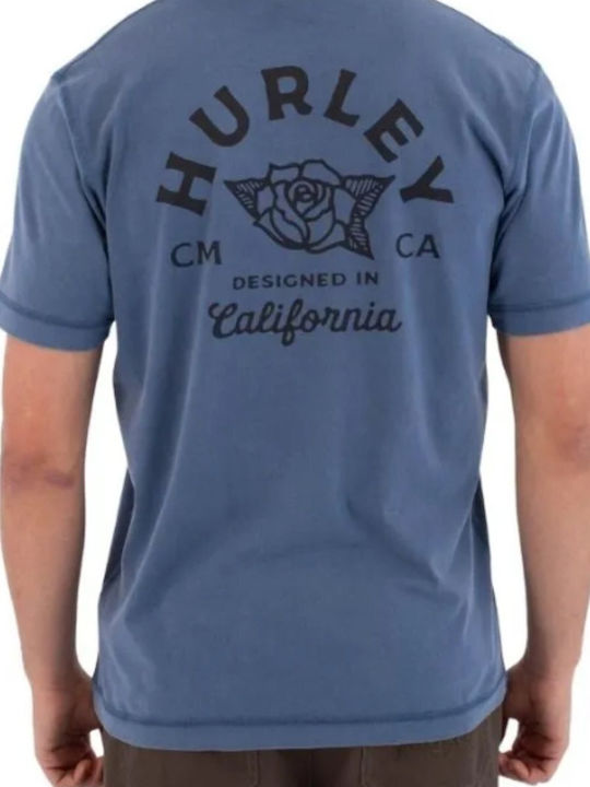 Hurley T-shirt Μπλε