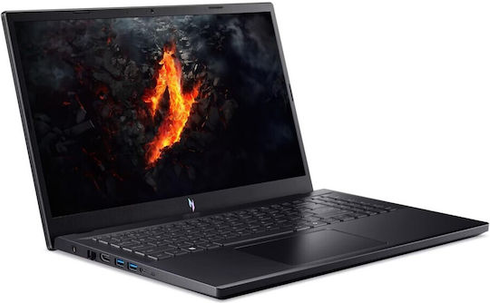 Acer Nitro V 15 ANV15-41 15.6" IPS FHD 165Hz (Ryzen 5-7535HS/16GB/512GB SSD/GeForce RTX 3050/Fără sistem de operare) Negru Obsidian (Tastatură US)