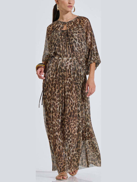 Summer Maxi Dress Brown