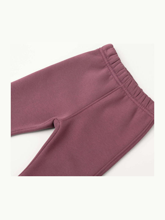 Kids Sweatpants Set Pink