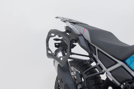 Sw-motech Trax Adv Cfmoto 450mt Hard Case Mounting Kit Black