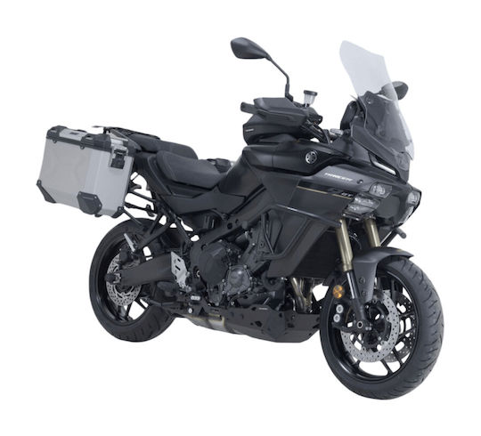 Sw-motech Trax Adv 45/45 Lt Yamaha Tracer 9 Gt Gt+ 25 Hard Cases Base Kit Silver