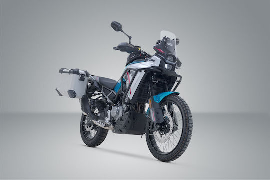 Sw-motech Trax Adv Cfmoto 450mt Silver Hard Case Mounting Kit