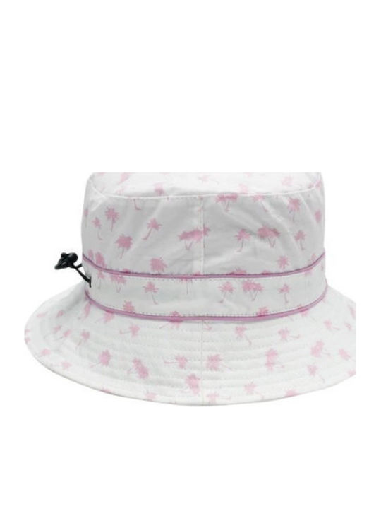 Banz Palarie Copii Bucket Tesatura Cu Protectie Solara Alba Banz Palarie Copii Bucket Tesatura Cu Protectie Solara Alba