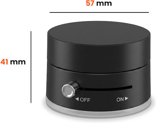 Linq MagSafe Suport universal cu ventuză mecanică atașament ultra aderent negru