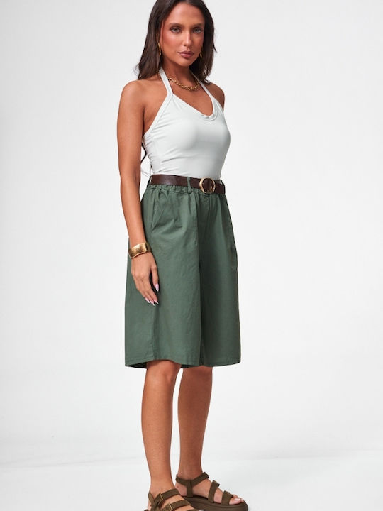 Damen Bermudas Khaki